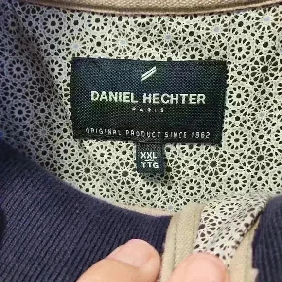 Mens  Daniel Hechter quarter zip shirt size xxl - Picture 3 of 4